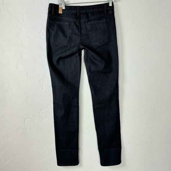 Prana Jeans Denim Kara Charcoal Gray Dark Black Wash Organic Cotton Stretch Knit - Picture 2 of 9